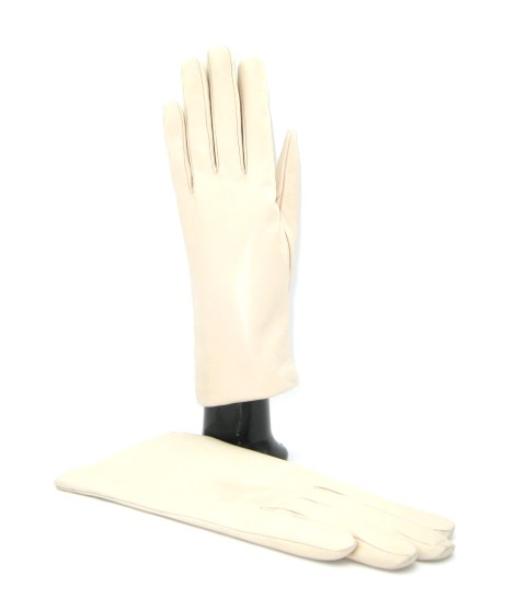 Sermoneta Gloves Guanto Nappa foderato cashmere Panna Offerte esclusive