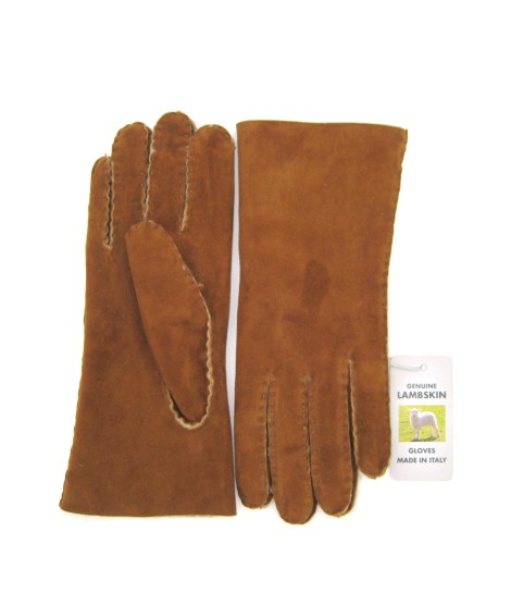 Sermoneta Gloves Guanto Montone cucito a mano Tan Ultimi tre giorni