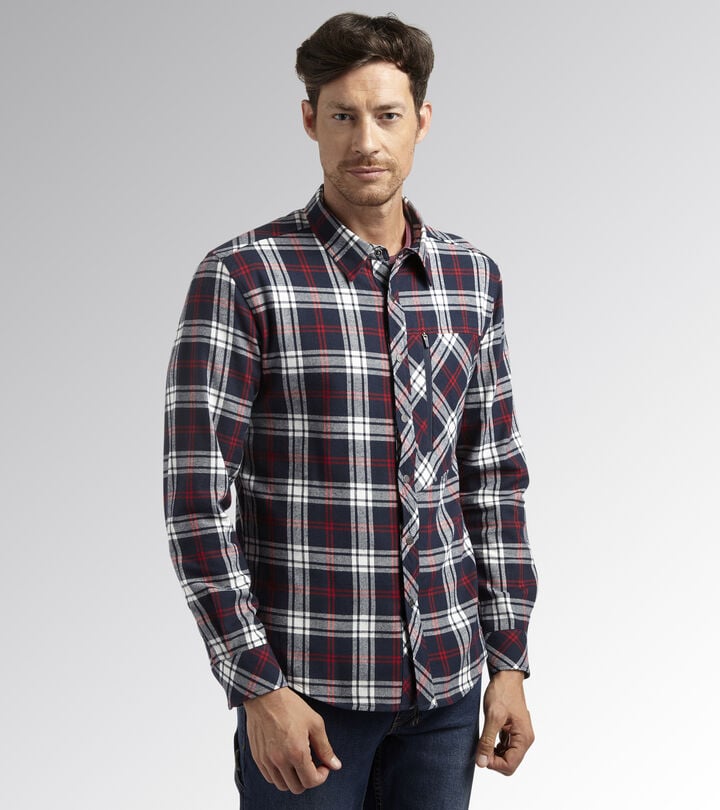Utility Diadora SHIRT CHECK CORTINA Camicia da lavoro Smaltimento dello stoccaggio