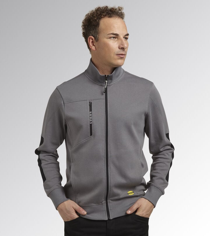 Utility Diadora SWEATSHIRT ZIP LITEWORK Felpa da lavoro Grandi sconti