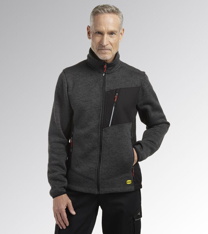Utility Diadora KNITTED JACKET CHICAGO Felpa da lavoro Sconto
