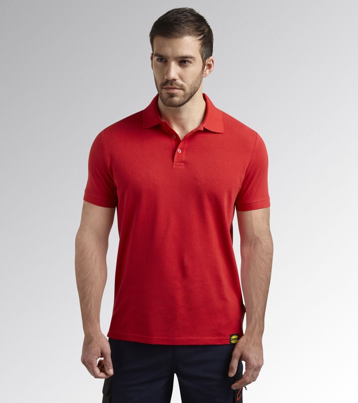 Utility Diadora POLO MC ATLAR ORGANIC Polo manica corta da lavoro Smaltimento dello stoccaggio