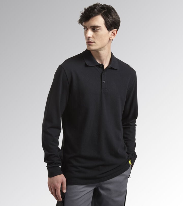 Utility Diadora POLO ML ATLANTIS ORGANIC Polo manica lunga da lavoro Limitato a 3 giorni