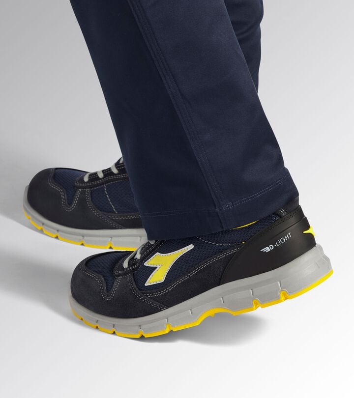 Utility Diadora RUN TEXT LOW S1PS FO SR ESD Scarpa antinfortunistica bassa Trasporto libero internazionale