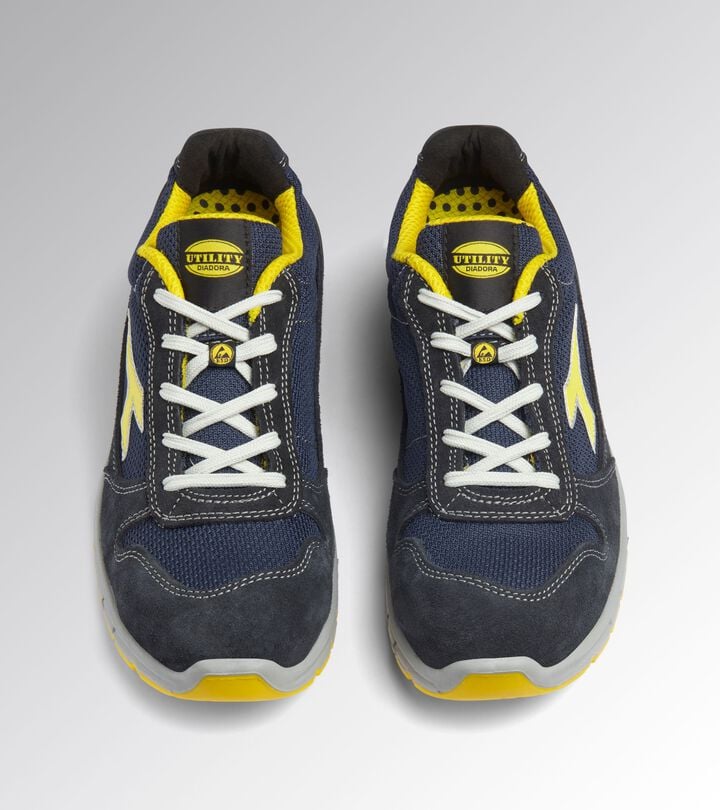 Utility Diadora RUN TEXT LOW S1PS FO SR ESD Scarpa antinfortunistica bassa Trasporto libero internazionale