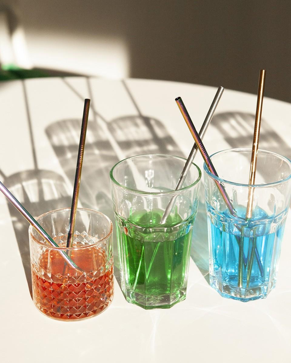 ﻿Wood'd METAL STRAWS Nuova