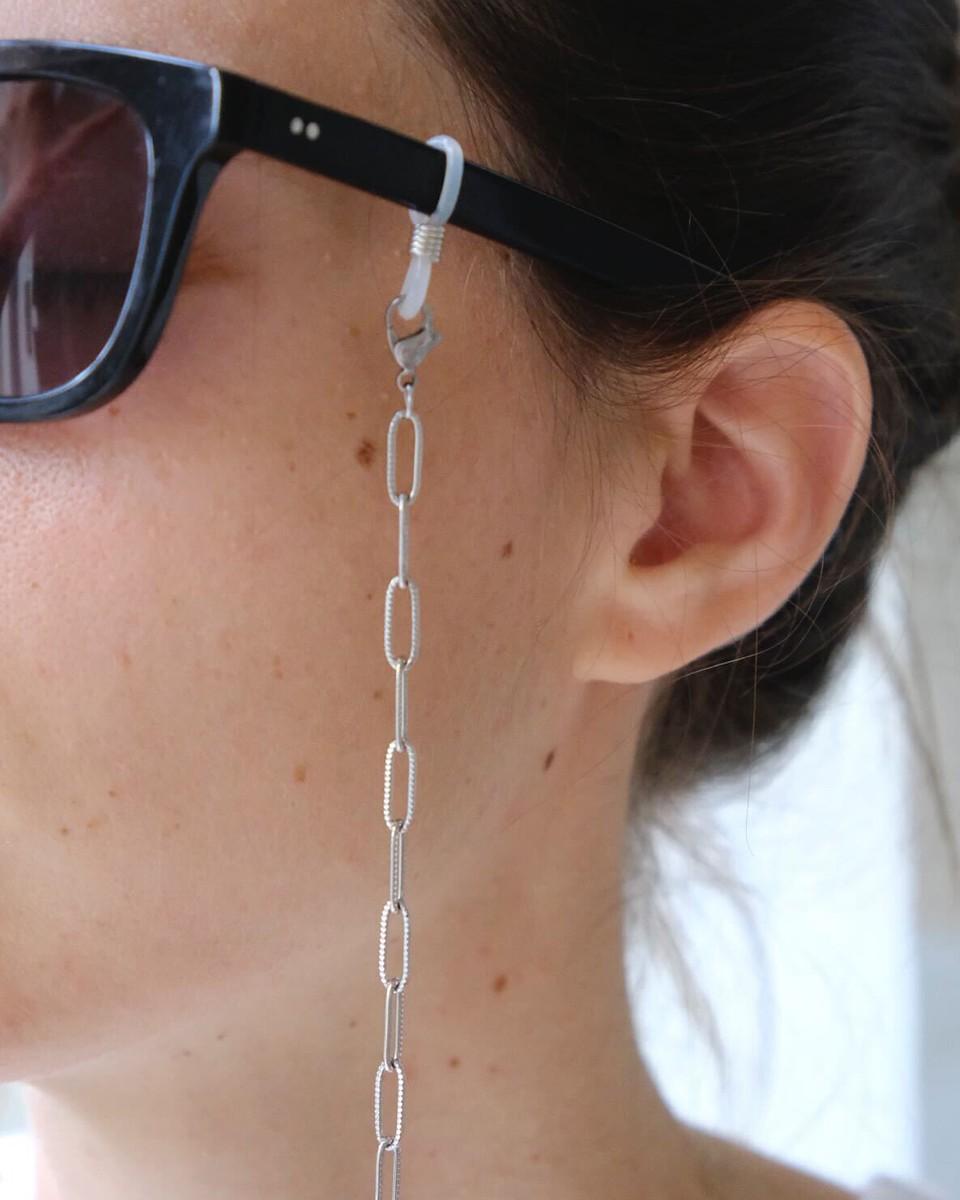 Wood'd Eyeglasses Lace Wide Silvered Vendita