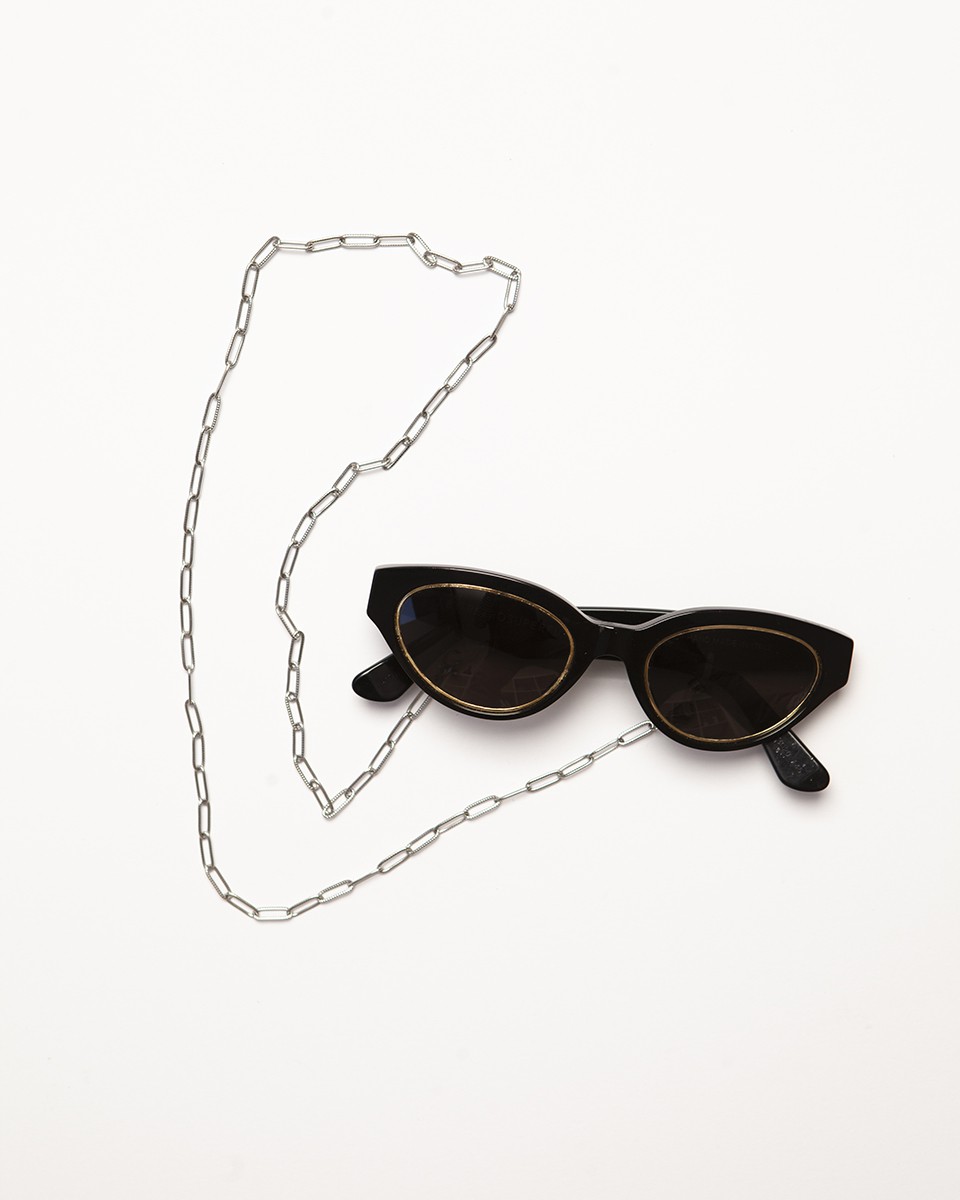 Wood'd Eyeglasses Lace Wide Silvered Vendita