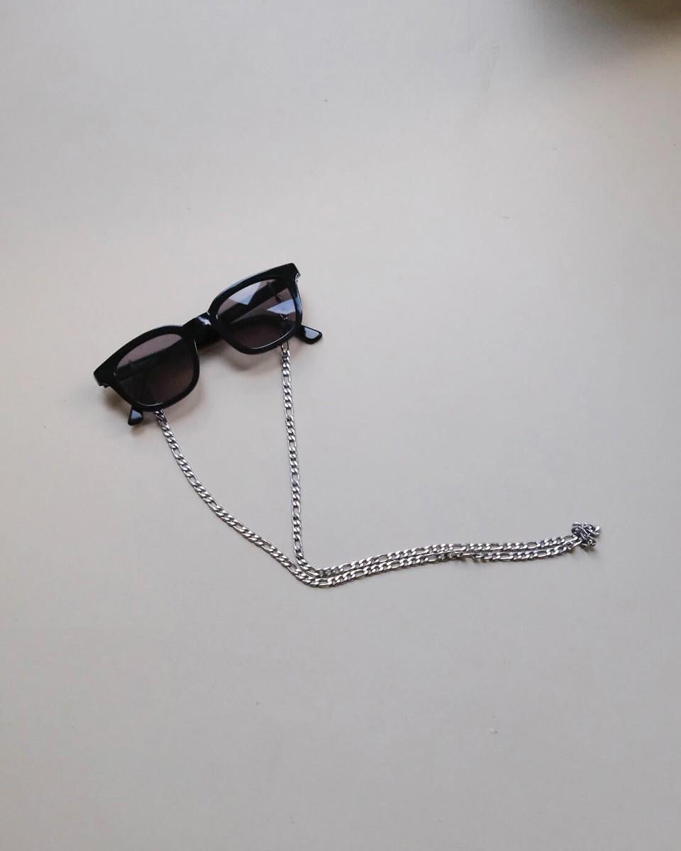 Wood'd Eyeglasses Lace Large Silvered Pezzi Unici
