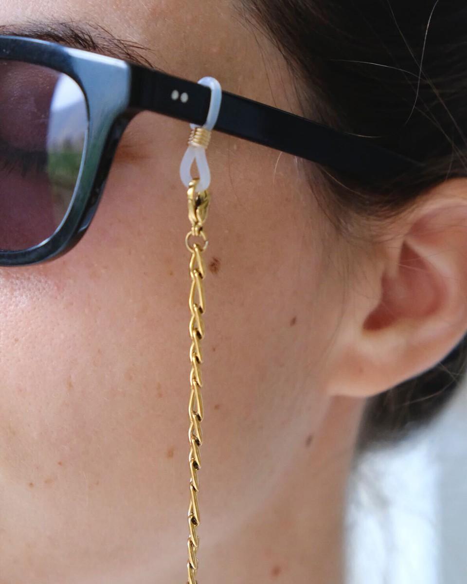 Wood'd Eyeglasses Lace Large Golden Soddisfazione Garantita
