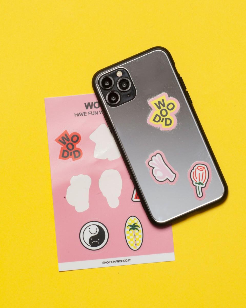 Wood'd Sticker Mirror Offerta