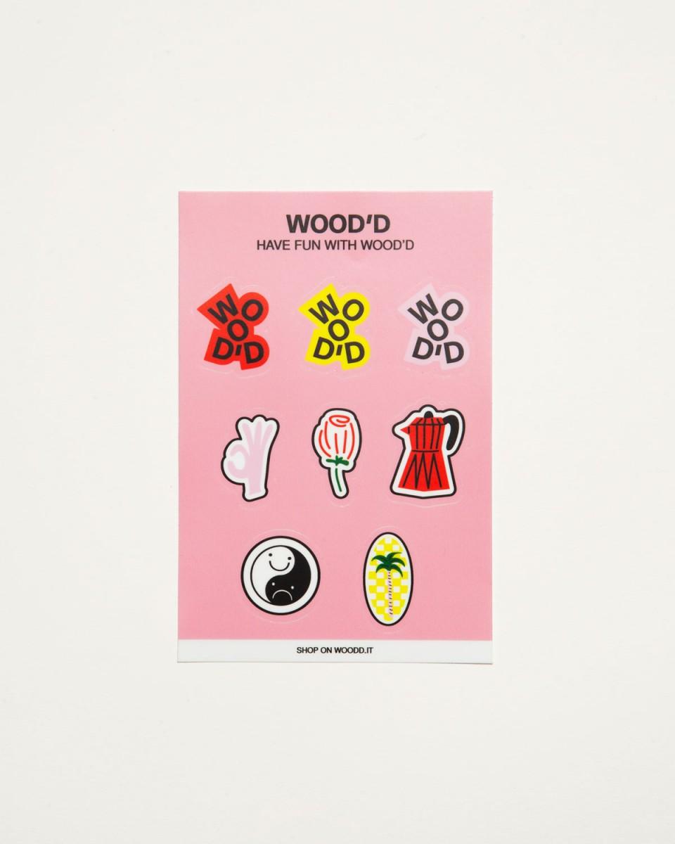 Wood'd Sticker Mirror Offerta