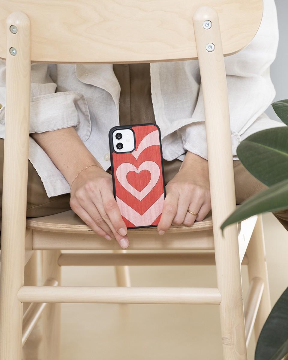 Wood'd Cuore Matto Rosa Cover Nuova