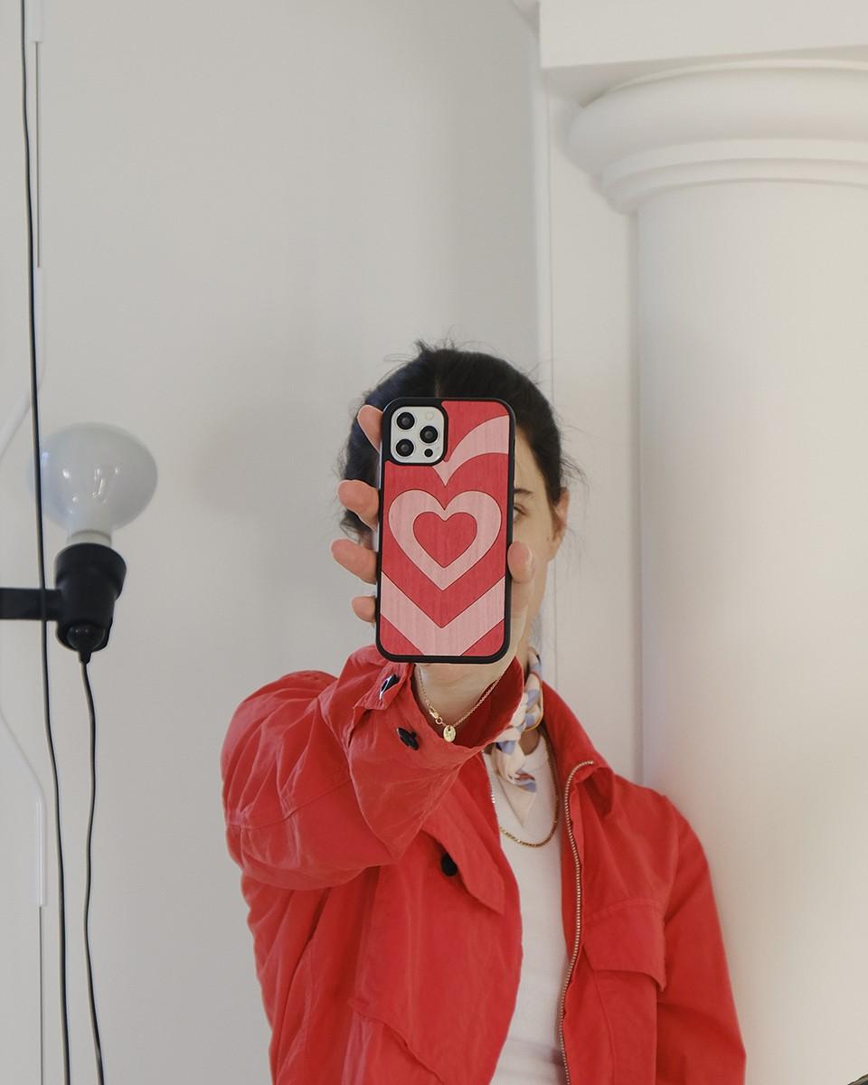Wood'd Cuore Matto Rosa Cover Nuova