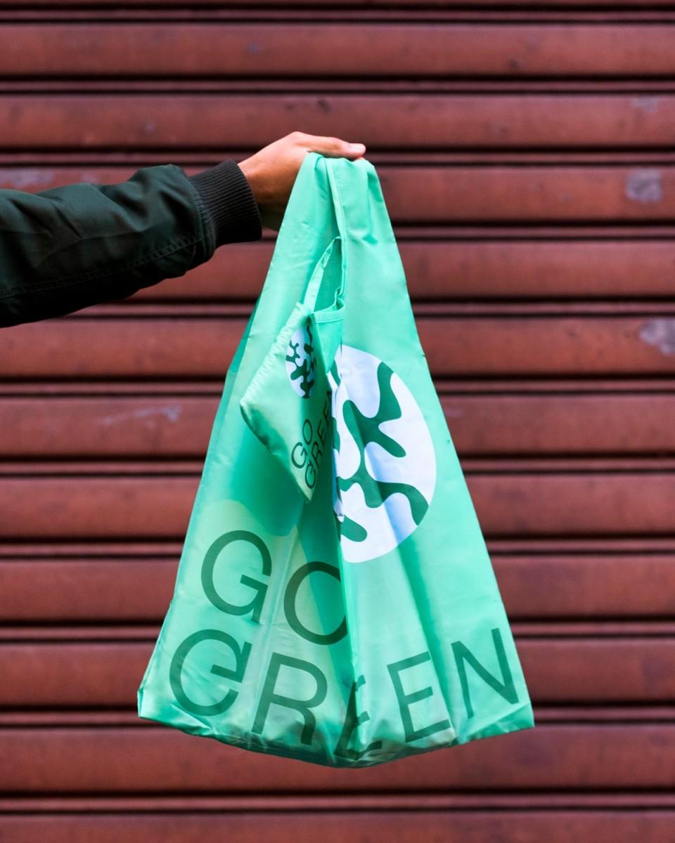 Wood'd Go Green Bag In Vendita