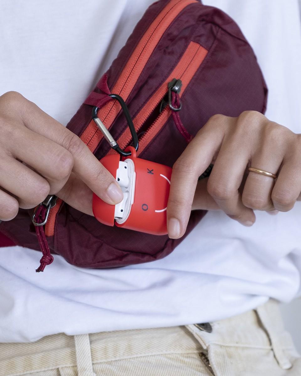Wood'd AirPods Case OK Red Saldi