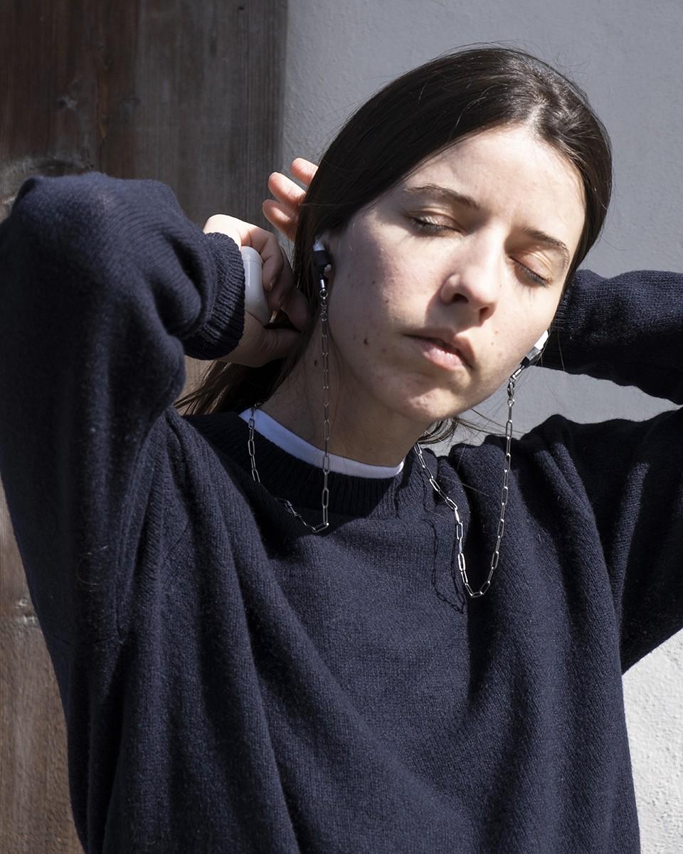 Wood'd Wide AirPods Lace Silvered Discount Store per i nuovi prodotti