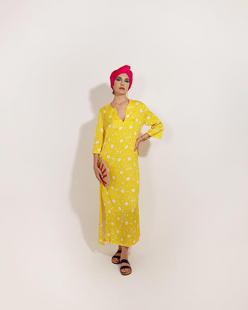 Y'am Capri Olivia Kaftan Qualità