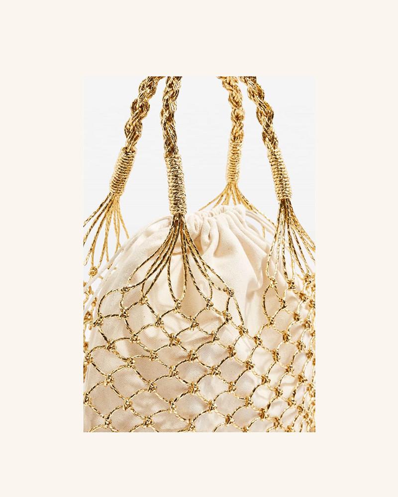 Y'am Capri Helene bag oro Offerta