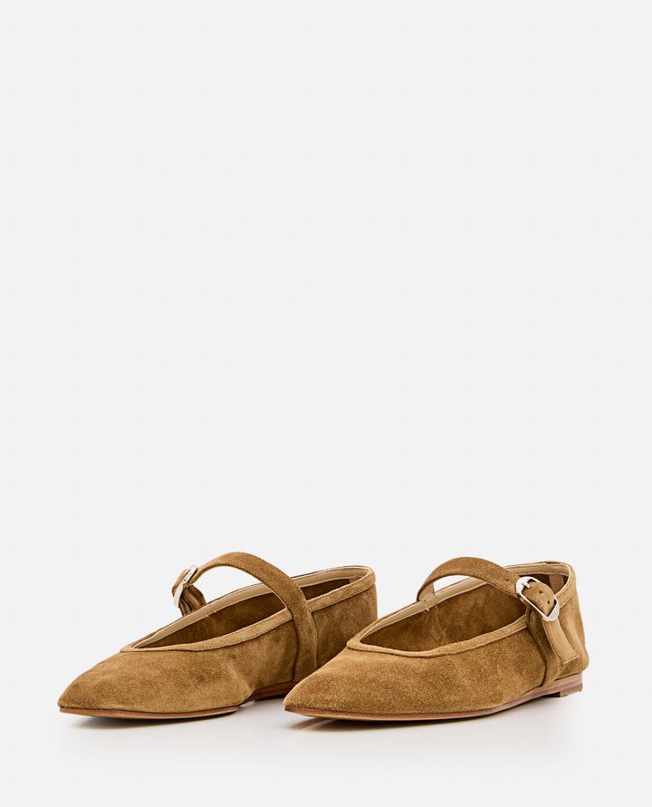 Le Monde Béryl BALLERINE MARY JANE IN SUEDE Vendita