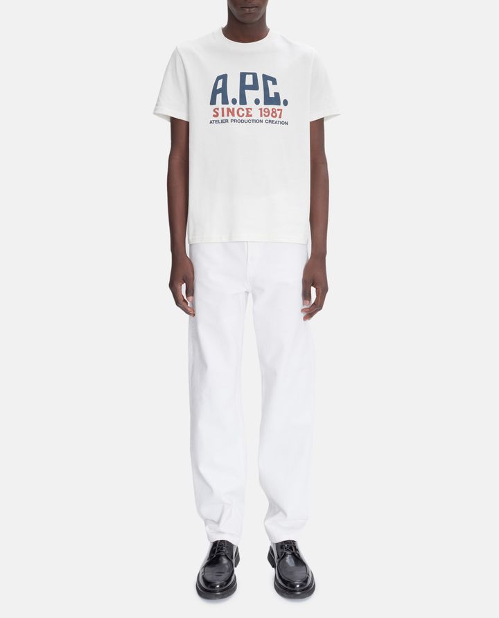 A.P.C. T-SHIRT CON STAMPA LOGO Shopping Online