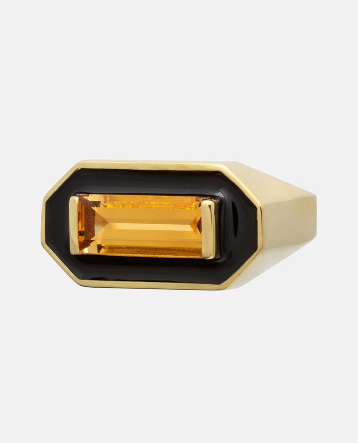 Aliita DECO MAXI BAGUETTE CITRINO ANELLO