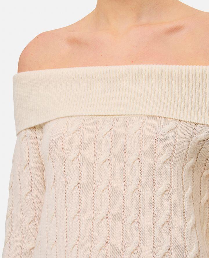 Ralph Lauren Collection MAGLIONE OFF SHOULDER Saldi