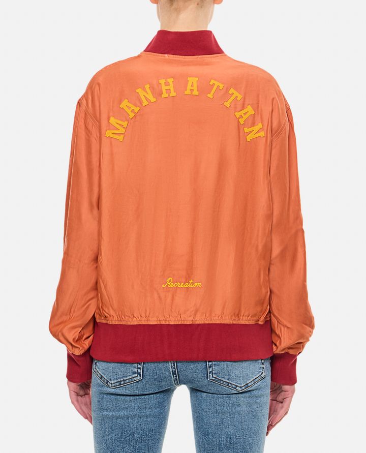 Bode New York RALLY VISCOSE BOMBER Hotsell
