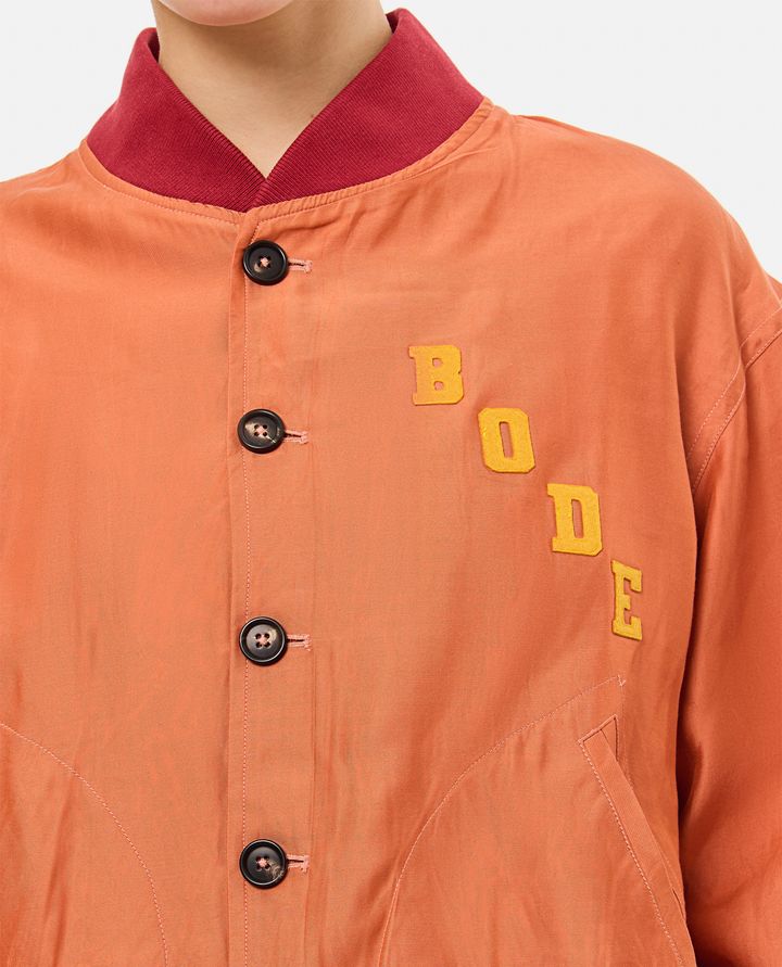 Bode New York RALLY VISCOSE BOMBER Hotsell