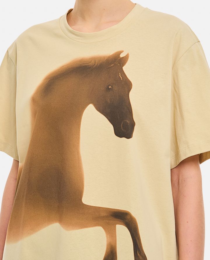 Stella McCartney FADED HORSES T-SHIRT Vendita Economica