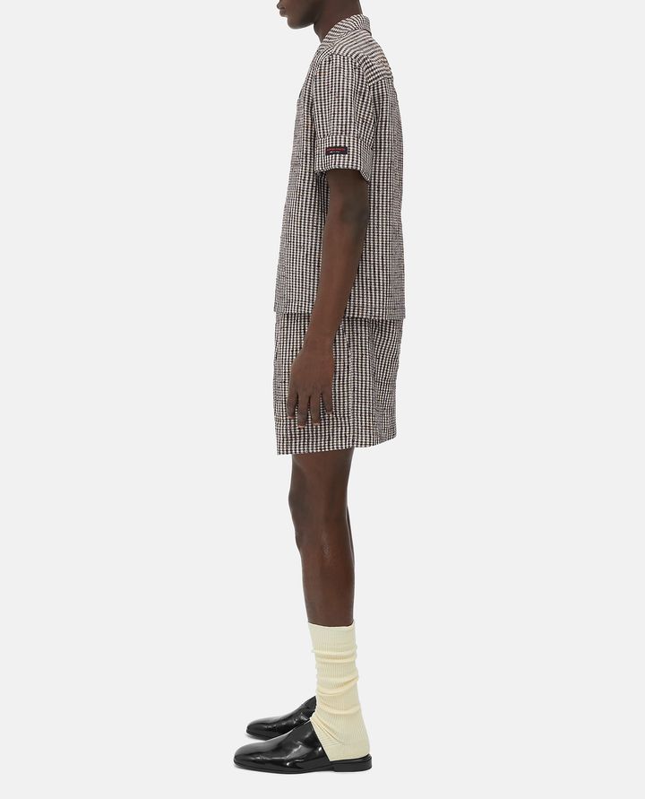 Bottega Veneta PANTALONCINI A QUADRETTI Qualità