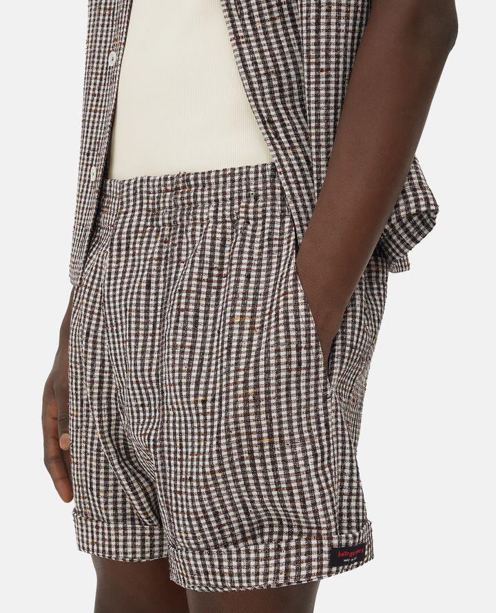 Bottega Veneta PANTALONCINI A QUADRETTI Qualità