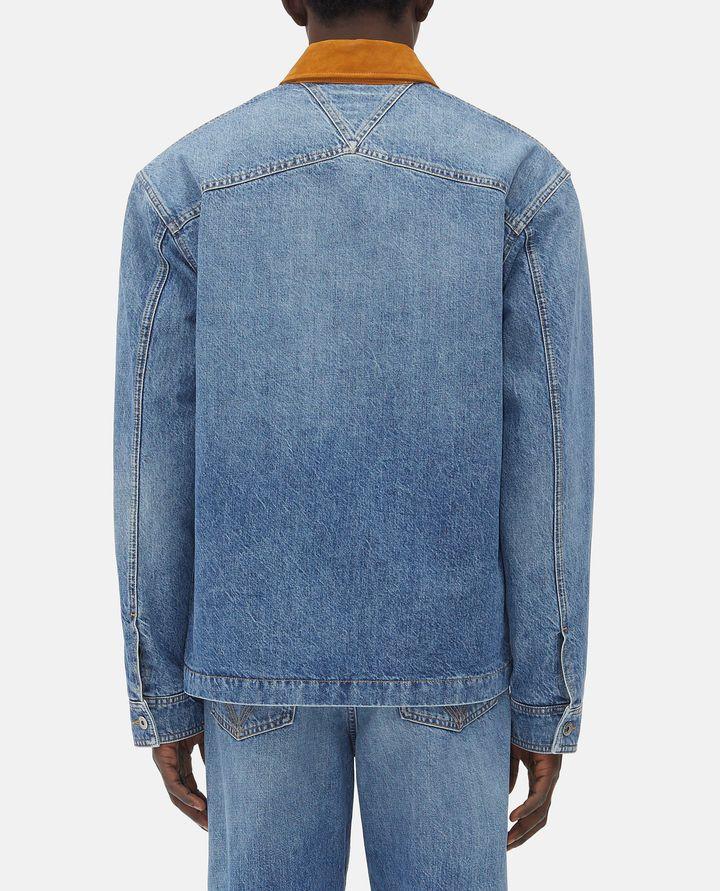 Bottega Veneta VINTAGE INDIGO DENIM JACKET Vendita