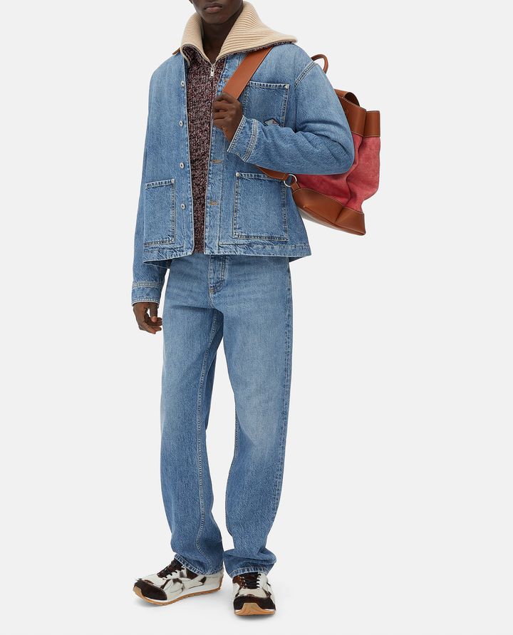 Bottega Veneta VINTAGE INDIGO DENIM JACKET Vendita