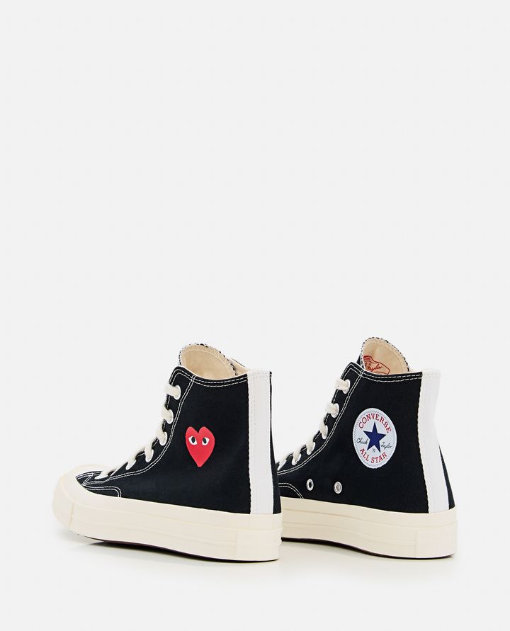 Comme Des Garçons Play PLAY CONVERSE HIGH SNEAKERS Spedizione Gratuita