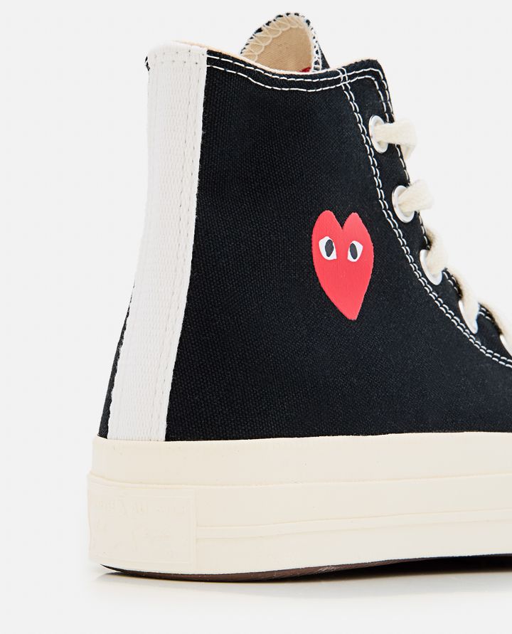 Comme Des Garçons Play PLAY CONVERSE HIGH SNEAKERS Spedizione Gratuita