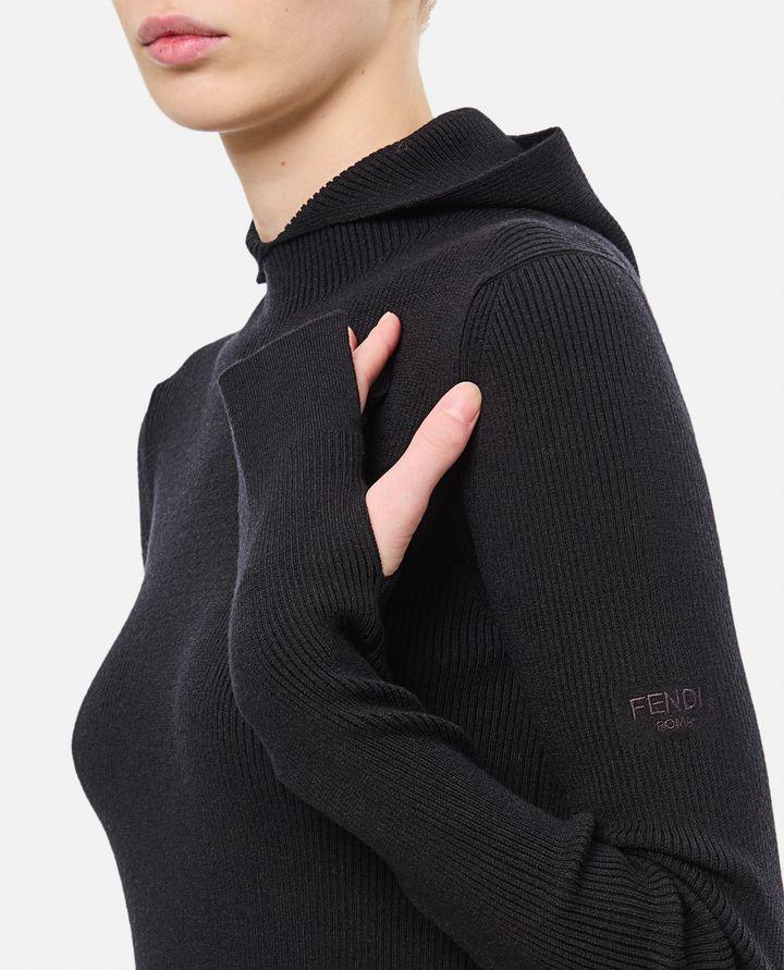 Fendi MINIABITO IN LANA E SETA COSTINE Hotsell