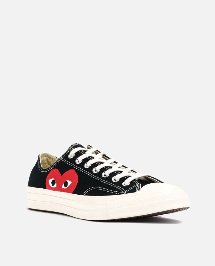 Comme Des Garçons Play COMME DES GARÇONS X CONVERSE LOW-TOP SNEAKERS Online