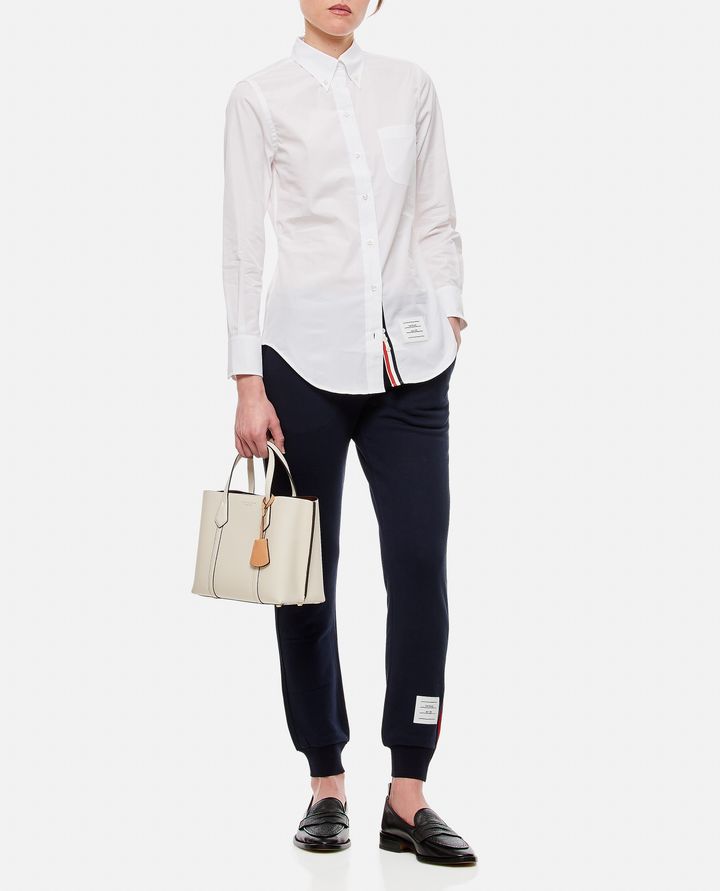 Thom Browne CAMICIA CLASSICA IN POPELINE CON COLLO A PUNTA In Vendita