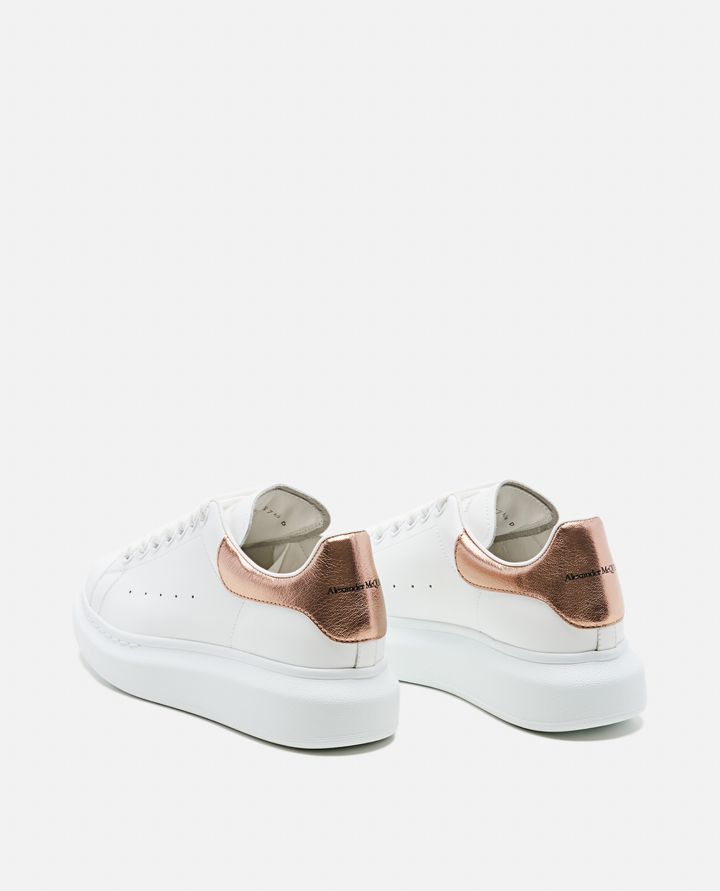 Alexander McQueen SNEAKERS LARRY IN PELLE GRANATA 45MM Offerte