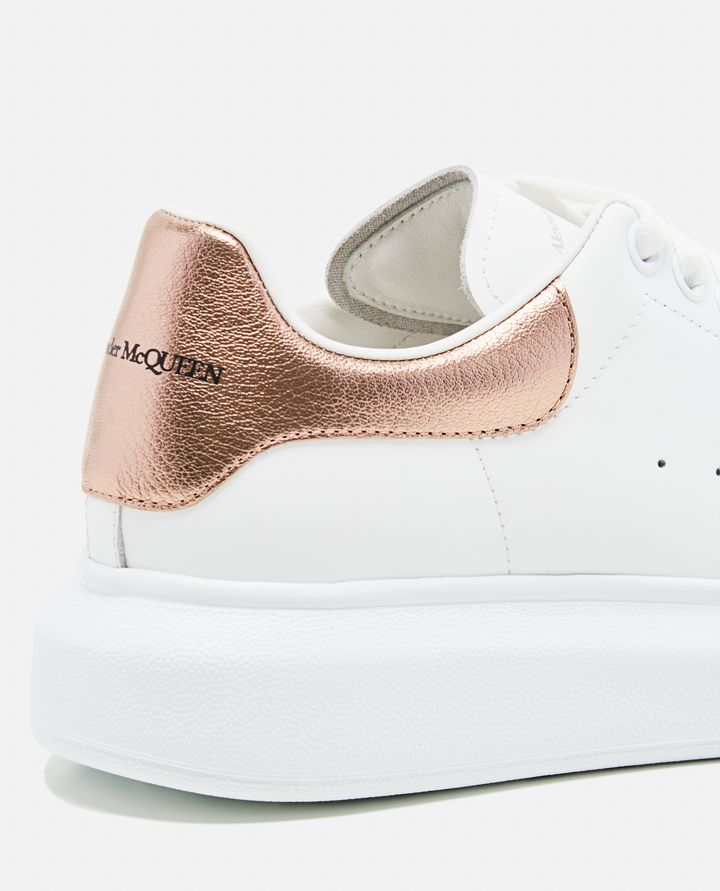 Alexander McQueen SNEAKERS LARRY IN PELLE GRANATA 45MM Offerte