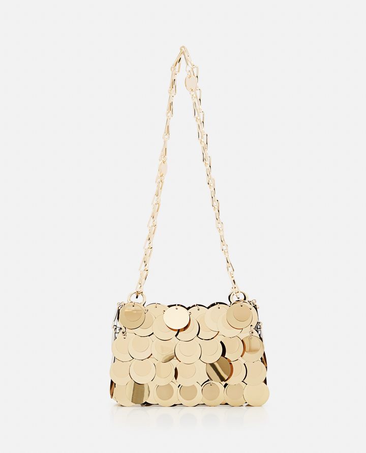 Rabanne BORSA A SPALLA SPARKLE NANO