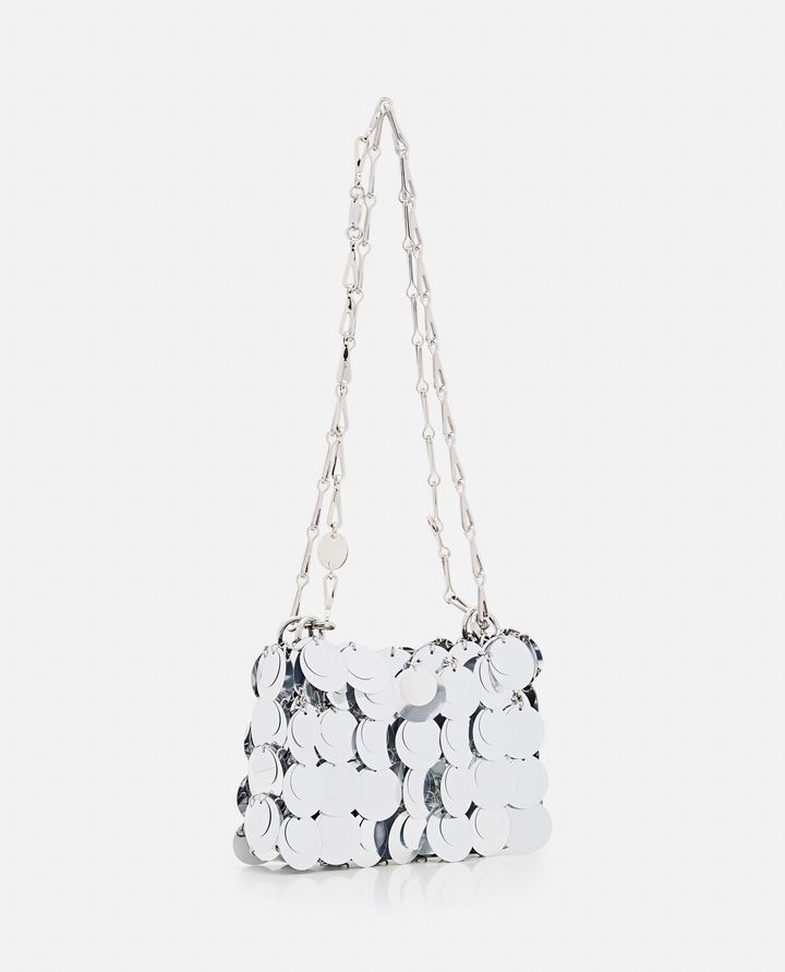 Rabanne BORSA A SPALLA NANO SPARKLE In Saldo