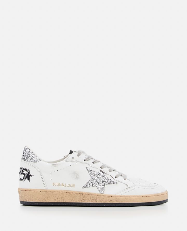 Golden Goose BALLSTAR SNEAKERS PELLE E GLITTER Shopping Online