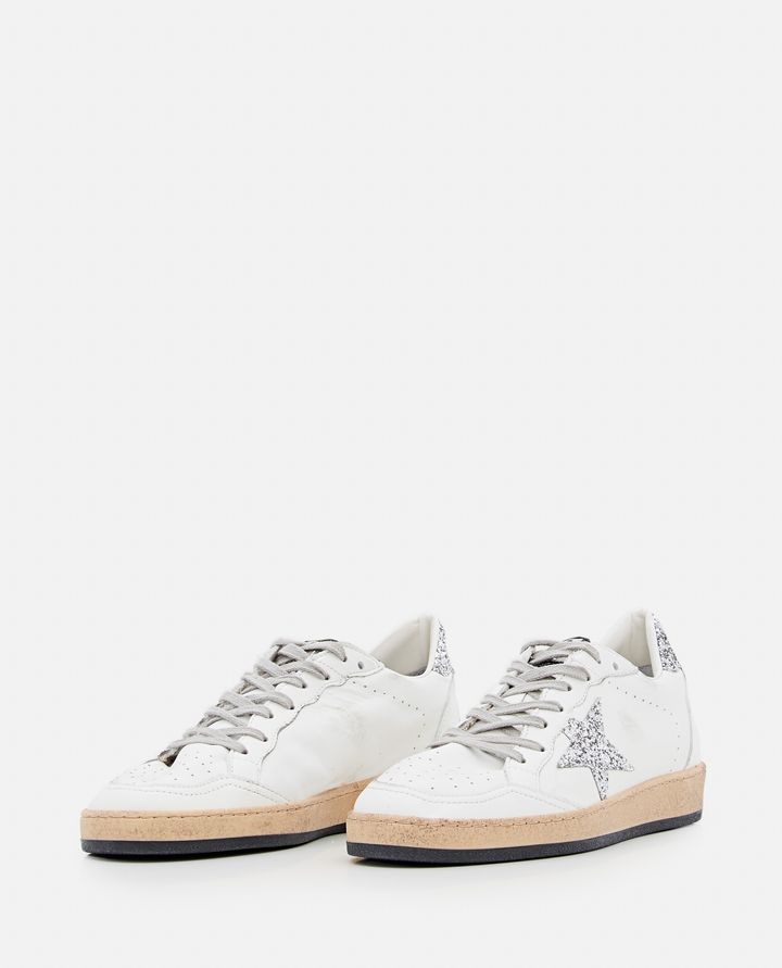 Golden Goose BALLSTAR SNEAKERS PELLE E GLITTER Shopping Online