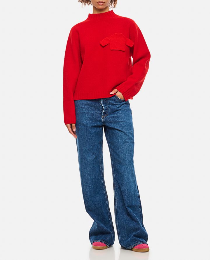 Anrealage MAGLIONE CON APPLICAZIONE Vendita Calda
