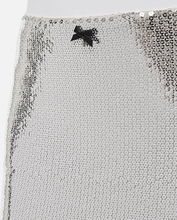 Rotate Birger Christensen MINI GONNA CON PAILLETTES Moda