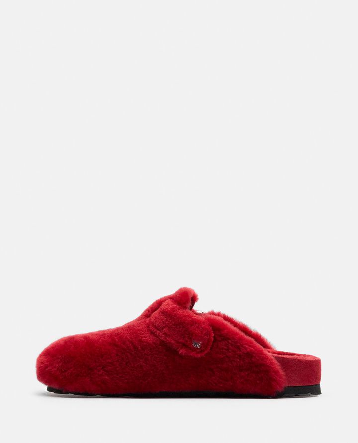 Birkenstock 1774 SABOT BOSTON SHEARLING ROSSI DA DONNA - BIRKENSTOCK 1774 Prezzo Ridotto