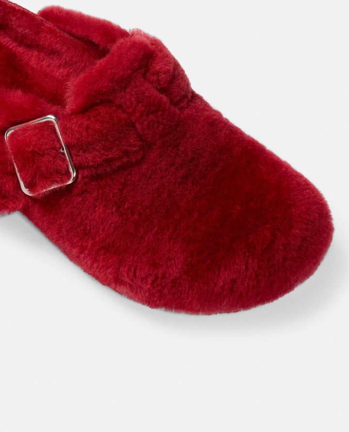 Birkenstock 1774 SABOT BOSTON SHEARLING ROSSI DA DONNA - BIRKENSTOCK 1774 Prezzo Ridotto
