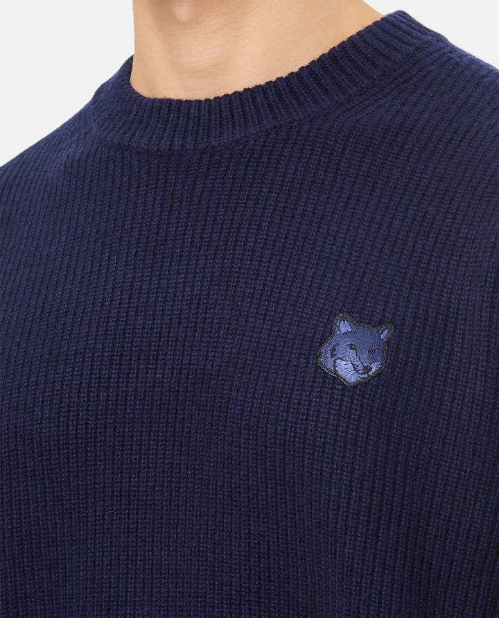 Maison Kitsuné MAGLIONE CON PATCH VOLPE Outlet